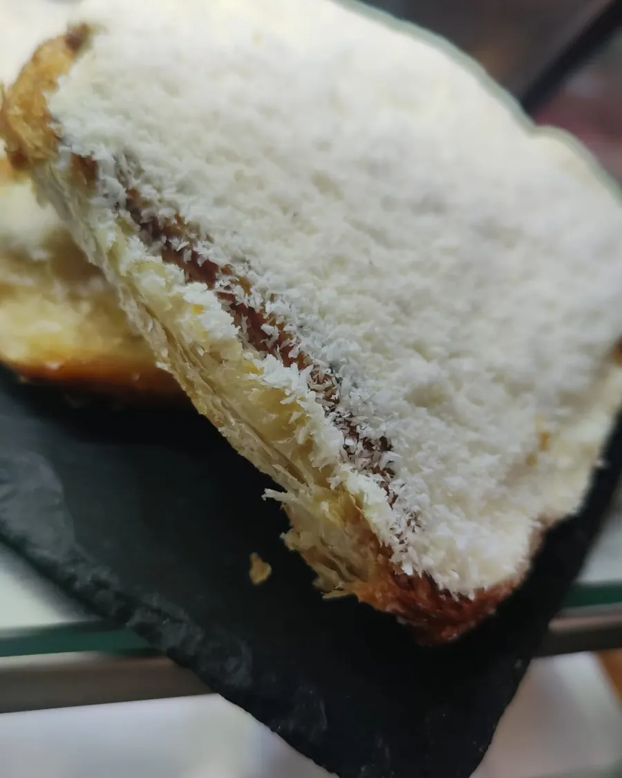 Palmera de coco en la pastelería GOLOSO de Deusto